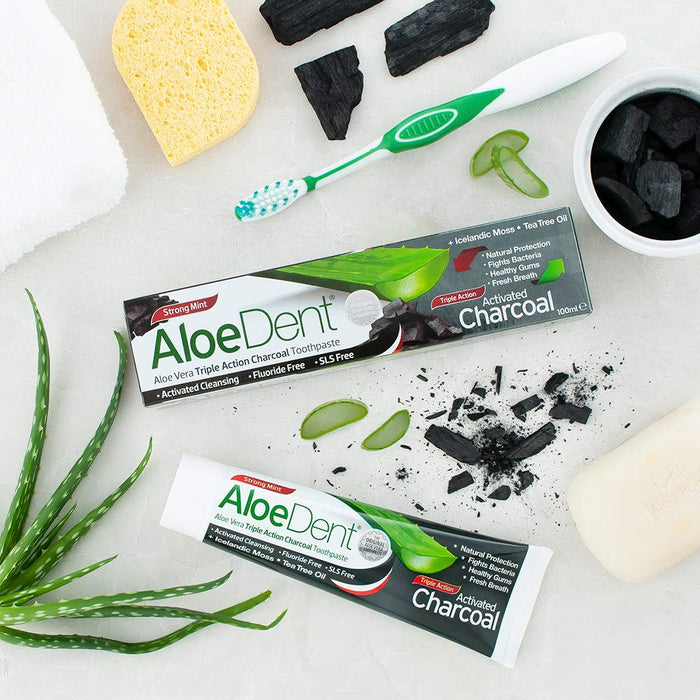 Aloe Dent Charcoal Toothpaste 100ml