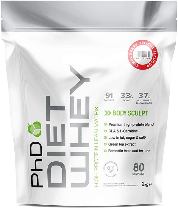 PhD Nutrition Diet Whey Protein Powder 2Kg