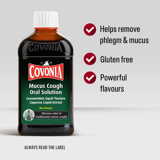 Covonia Mucus Cough Oral Solution 300ml