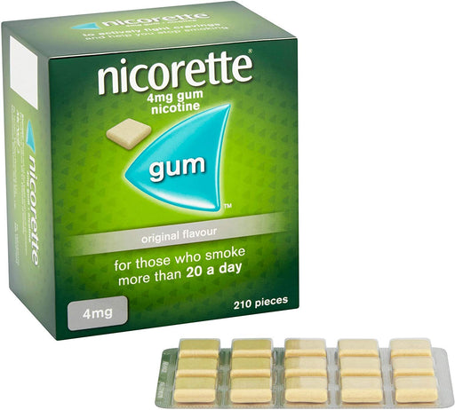 Nicorette Original Flavour Chewing Gum