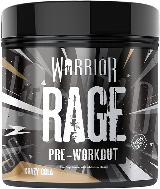 Warrior Rage Pre Workout Powder - Krazy Cola 392g