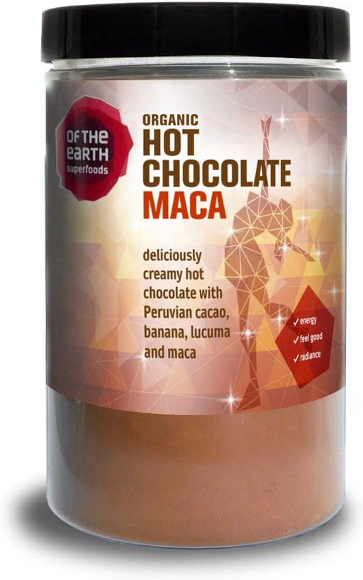 Of The Earth Organic Natural Hot Chocolate Maca 180g
