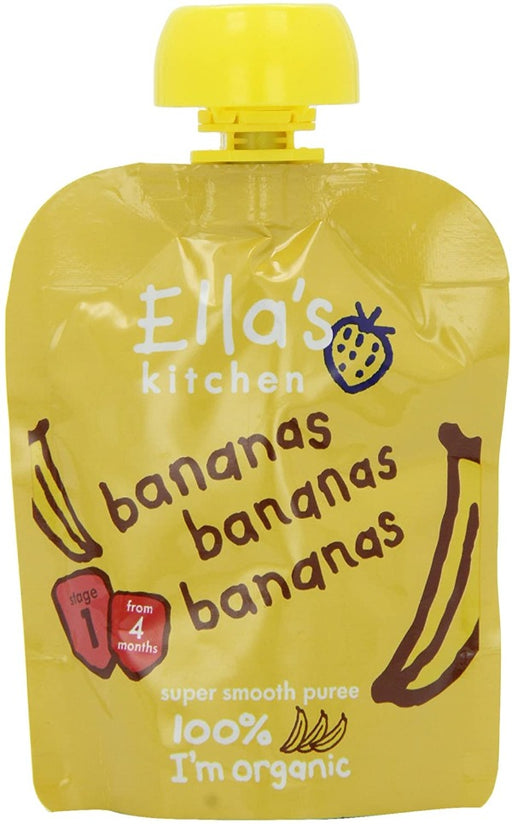 Ella's Kitchen Organic Bananas Stage 1 from 4 Months 70g