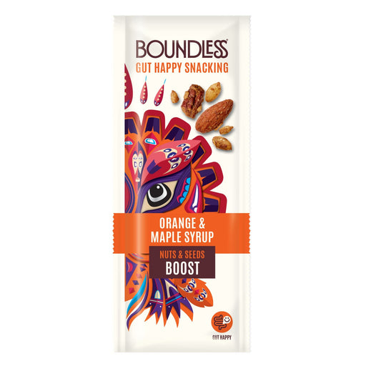 Boundless Nuts & Seeds Boost 16x25g Orange & Maple Syrup