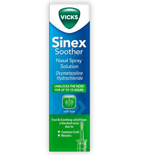 Vicks Sinex Soother Nasal Spray Pump 15ml