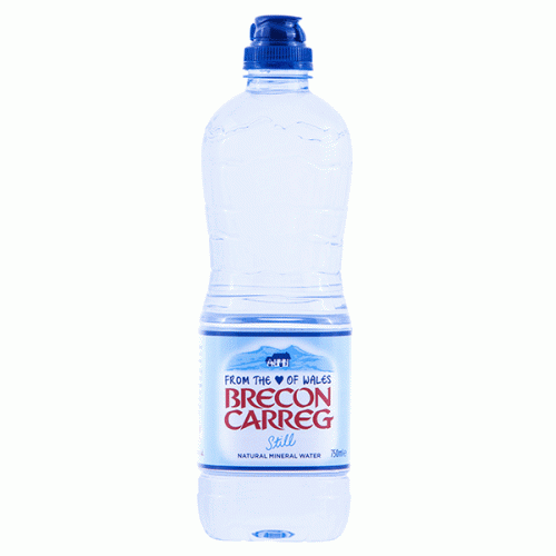 Brecon Natural Mineral Water 750ml | Sports Cap