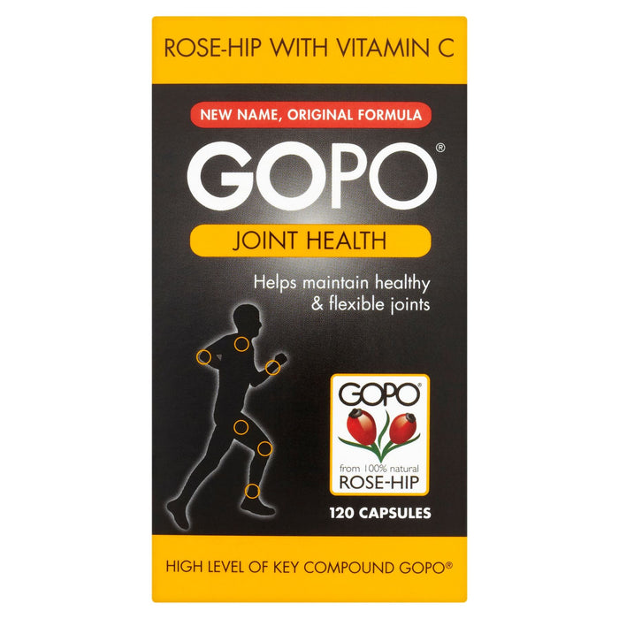 Gopo Rose-Hip with Vitamin C Joint Health 120 Capsules