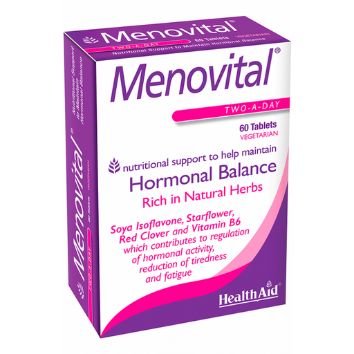 HealthAid® Menovital® Supplement to Support Menopause Symptoms 60 Tablets