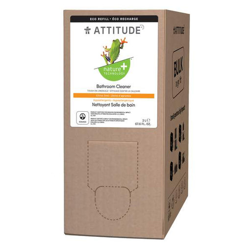 Attitude Eco-Refill Bathroom Cleaner Citrus Zest 2L