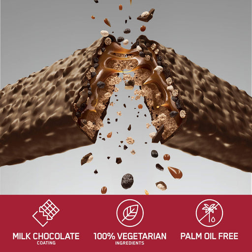 Optimum Nutrition Whipped Protein Bar 10x60g Chocolate Caramel