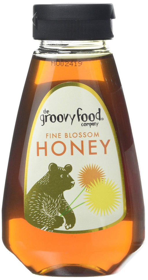 The Groovy Food Company Squeezy Fine Blossom Honey 340g 