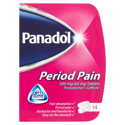 Panadol Period Pain 500mg/65mg Tablets 14 Tablets