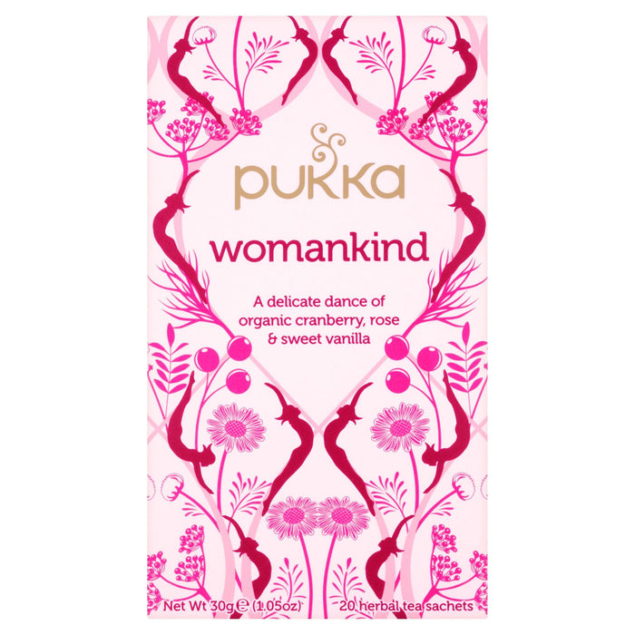 Pukka Womankind 20 Herbal Tea Sachets 30g