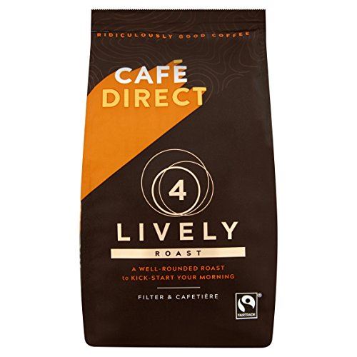 Café Direct Lively Roast Fairtrade Ground Coffee 227g