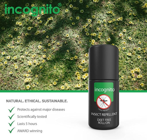 Incognito Anti-Mosquito Roll-On Insect Repellent 50ml