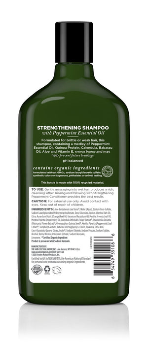 Avalon Organics Shampoo Strengthening Peppermint 325ml