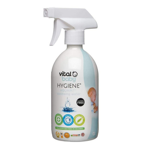 Vital Baby Aquaint Sanitising Water Spray | 50ml & 500ml