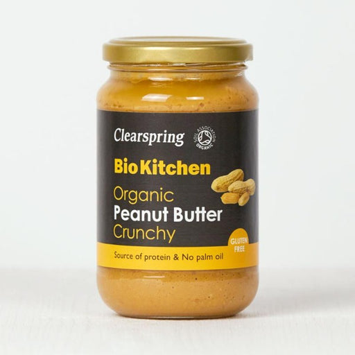 Clearspring Bio Kitchen Organic Peanut Butter Crunchy 350g
