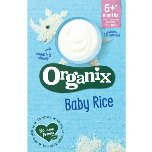 Organix Baby Rice 6 Months+ 100g