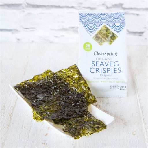 Clearspring Organic Seaveg Crispies - Original 4g