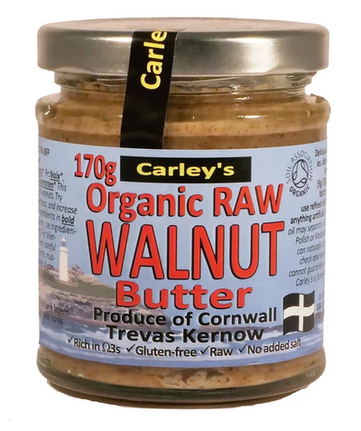 Carley's Organic Raw Walnut Butter 170g