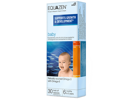 Equazen Baby Omega-3 with Omega-6 30 Twist Off Capsules