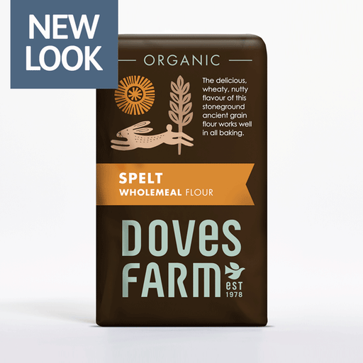 Doves Farm Organic Stoneground Wholemeal Spelt Flour 1kg