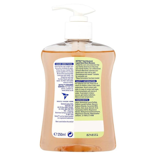 Dettol Anti-Bacterial Liquid Hand Wash Grapefruit 250ml