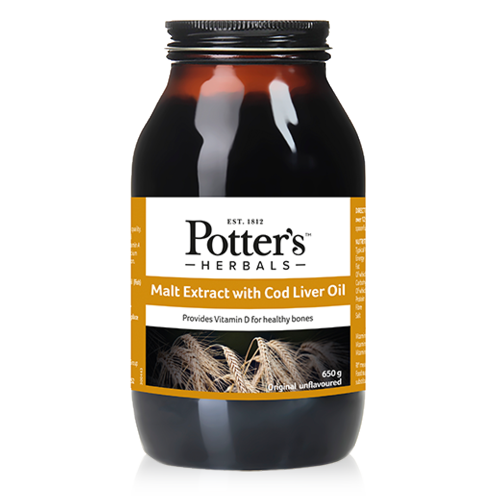 Potter's Malt Extract Cod Liver Oil 650g