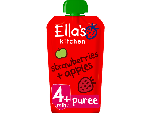Ella's Kitchen Stage 1 Strawberry & Apple 120g