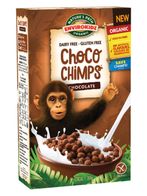 Nature's Path Envirokidz Choco Chimps Cereal 284g
