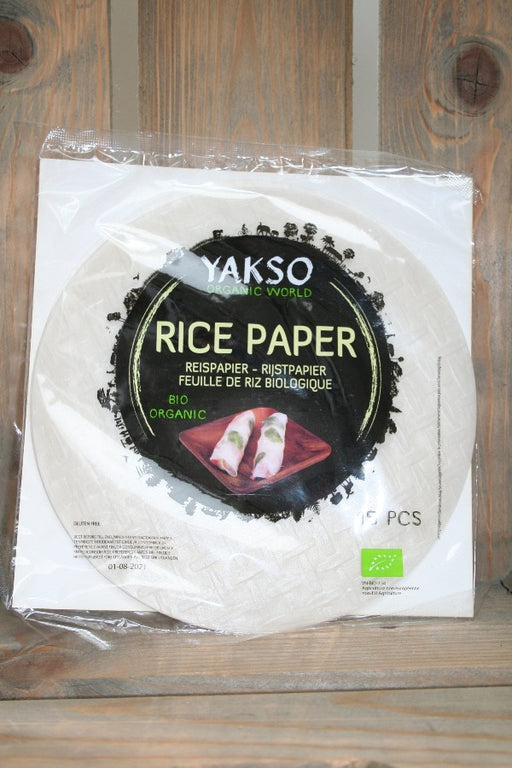 Yakso Organic Rice Paper 150g
