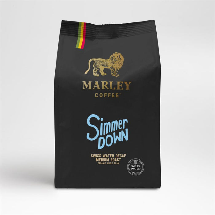 Marley Coffee Swiss Water Process (Chemical Free) Decaffeinated Organic Coffee.