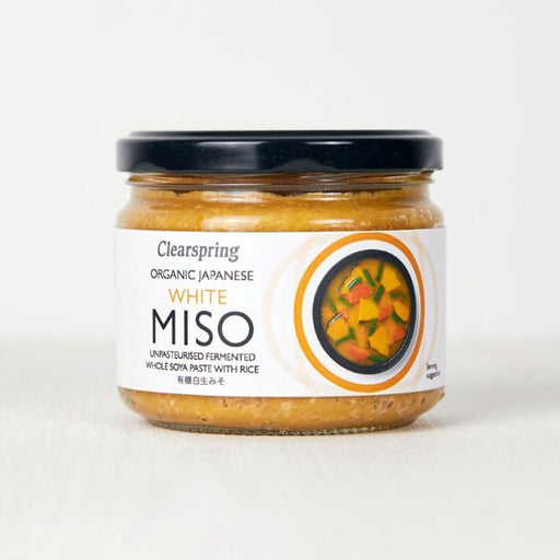 Clearspring Organic Japanese White Miso Paste - Unpasteurised 270g