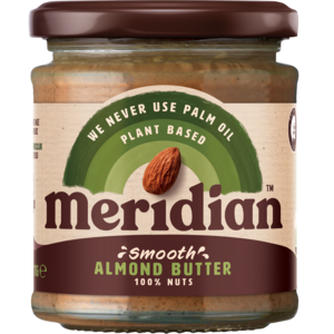Meridian Natural Almond Butter 170g Smooth