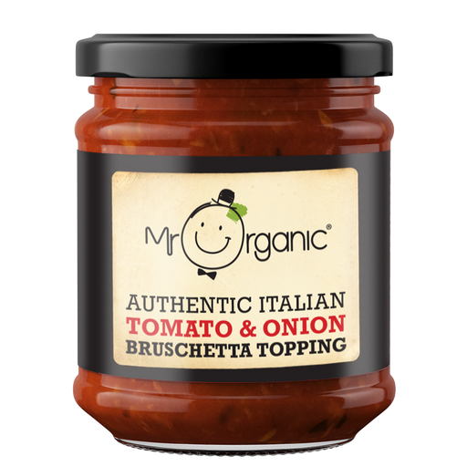Mr Organic Italian Tomato & Red Onion Bruschetta Topping 200g
