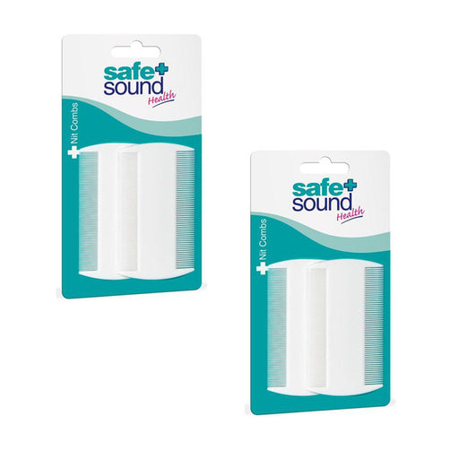 Safe & Sound Dust Comb White Pack of 12 Murrays