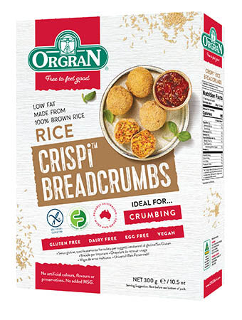 Orgran Gluten Free Crispi Rice Breadcrumbs 300g