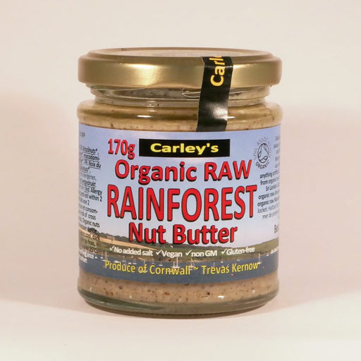 Carley's Organic Raw Rainforest Nut Butter 170g