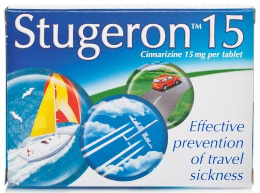 Stugeron 15 Travel Sickness Tablets