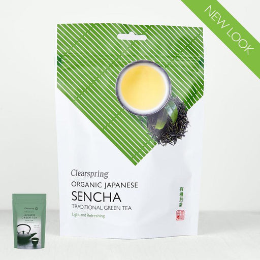 Clearspring Organic Japanese Sencha Green Loose Leaf Tea 90g