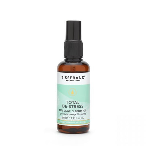 Tisserand Aromatherapy Total De-Stress Body Oil 100ml