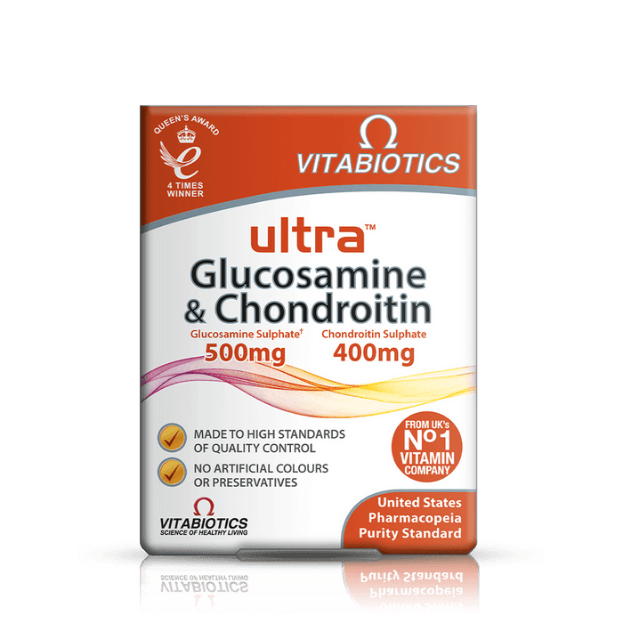 Vitabiotics Ultra Glucosamine 500mg & Chondroitin 400mg Tablets
