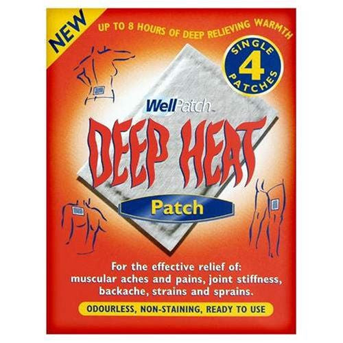 Deep Heat Pain Relief Heat Patch 4 Patches