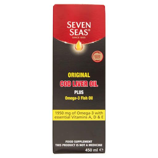 Seven Seas Cod Liver Oil Liquid Seven Seas