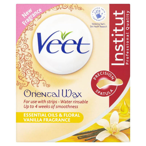 Veet Oriental Wax Essential Oils & Floral Vanilla Fragrance 250ml Veet
