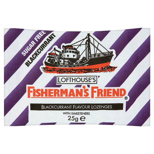 Fisherman's Friend Blackcurrant Menthol Flavour Lozenges 25g