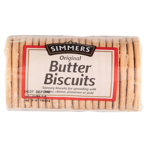 Simmers Original Butter Biscuits 250g