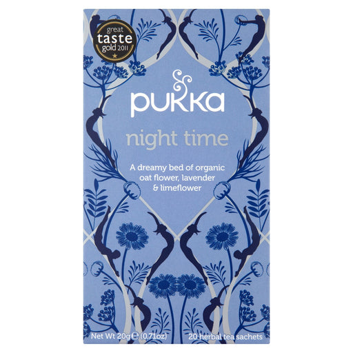 Pukka Organic Night Time 20 Herbal Tea Sachets 20g