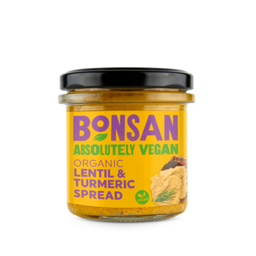 Bonsan Organic Lentil Turmeric Spread 140g
